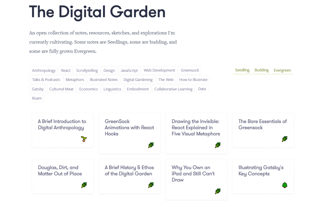 Digital Garden