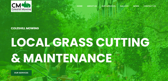 coleshill mowing webpage